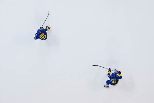 Erik Karlsson och Mattias Ekholm