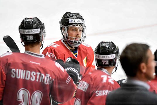 Frölundas Mats Rosseli Olsen jublar