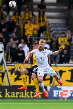 Kalmars Henri Anier och Elfsborgs Ibrahim Dresevic