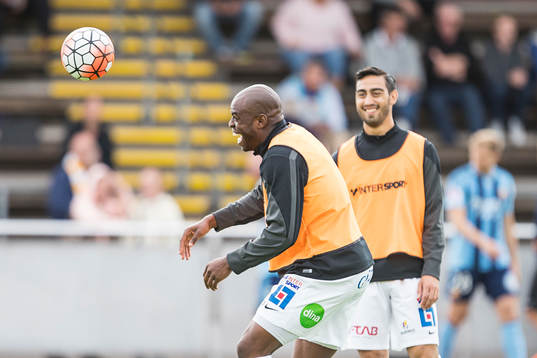 Falkenbergs Hakeem Araba och Amin Nazari
