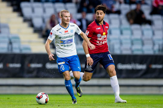 Värnamos  Freddy Winst och Örgrytes George Mourad