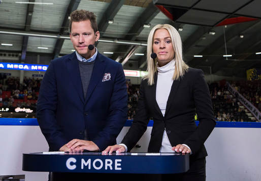 C Mores expert Fredrik Warg och programledare Ida