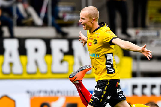 Elfsborgs Daniel Gustavsson jublar