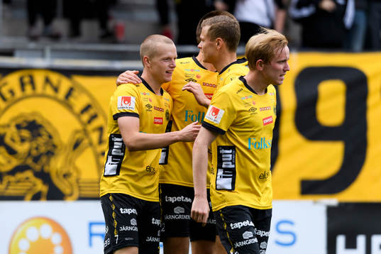 Elfsborgs Daniel Gustavsson jublar