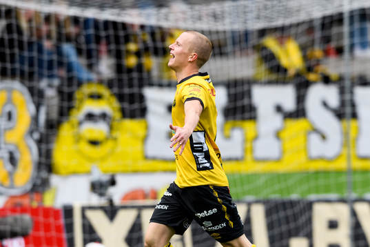 Elfsborgs Daniel Gustavsson jublar