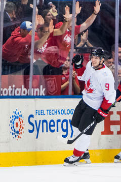 Kanadas Matt Duchene jublar