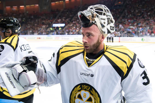 Brynäs målvakt David Rautio