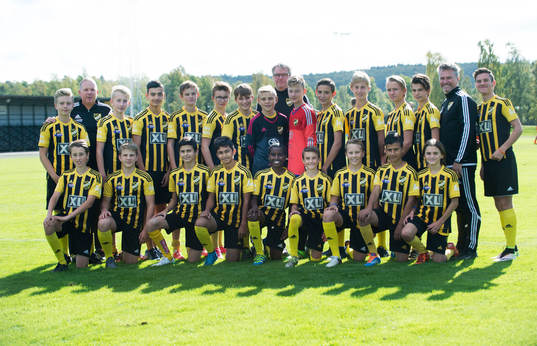 IFK Hässleholms pojkar födda 2003 Hässleholm 24 september 2016.  