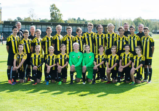IFK Hässleholms pojkar födda 2002 Hässleholm 24 september 2016.  