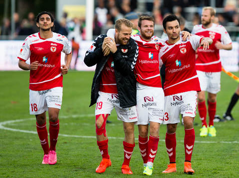Kalmars Mahmoud Eid, Henri Anier, Måns Söderqvist och