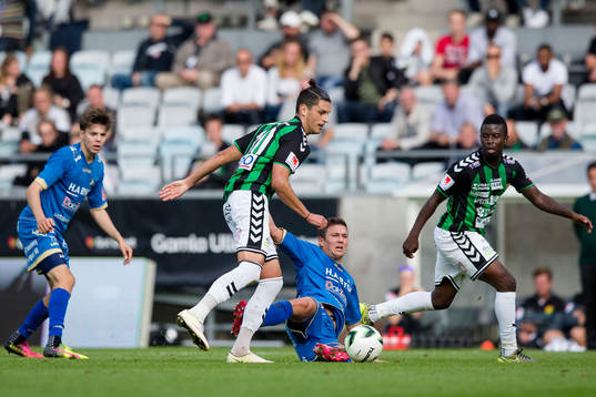 GAIS Luka Mijaljevic mot Ljungskiles Hannes Stiller