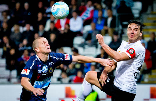 Gefles Anton Lans och Örebros Nordin Gerzic