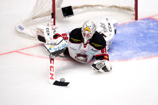 Malmö Redhawks målvakt Oscar Alsenfelt