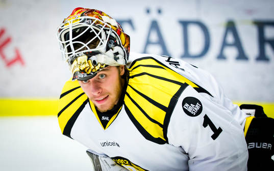 Brynäs målvakt Felix Sandström