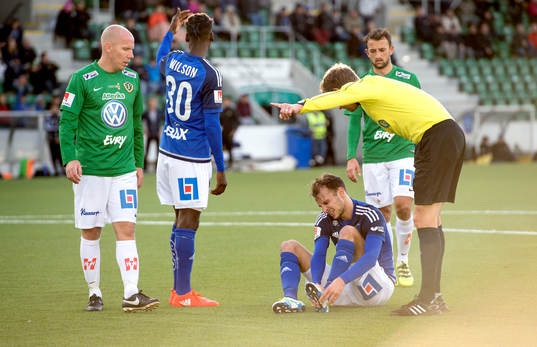 Sundsvalls Lars Christian Krogh Gerson skadad