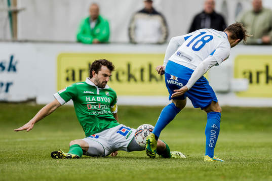 Ljungskiles Aleksandar Kitic och Värnamos Simon Nilsson