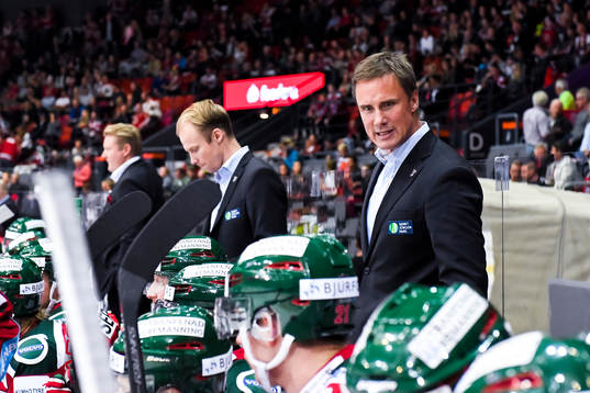 Frölundas tränare Roger Rönnberg