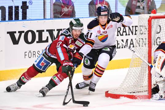 Frölundas Sebastian Stålberg och Djurgårdens Alexander