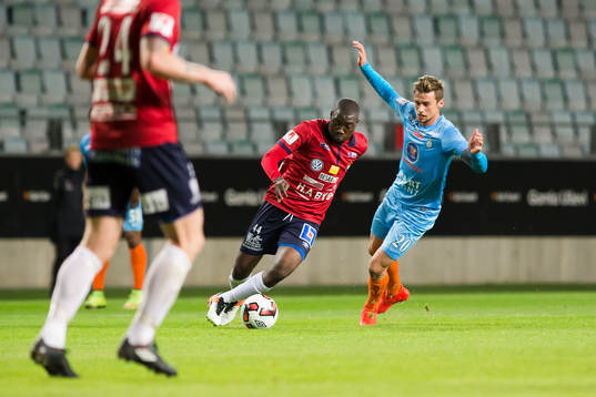 Örgrytes Alexis Yougouda Kada och Athletics Filip Rogic