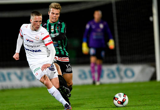 Assyriskas Gustav Jarl och Varbergs Elias Andersson