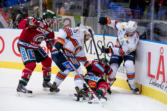 Frölundas Joel Lundqvist och Filip Westerlund