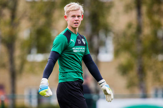 Högaborgs målvakt Jakob Tånnander