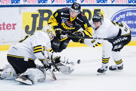s målvakt Robin Rahm och Jens Hellgren