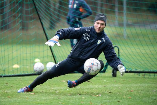 IFK Göteborgs målvakt John Alvbåge