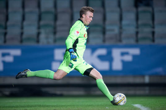 Gefles målvakt Andreas Andersson