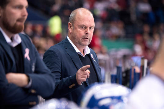 Leksands tränare Per-Erik Johnsson
