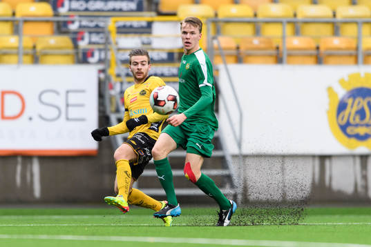 Elfsborgs Oscar Iglicar Berntsson och Hammarbys Sebastian