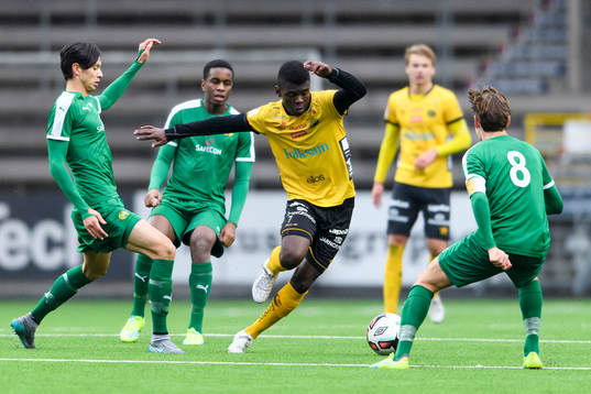 Elfsborgs Oscar Iglicar Berntsson och Hammarbys William