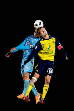 Lagens två kaptener i nickduell Athletics Filip Rogic och