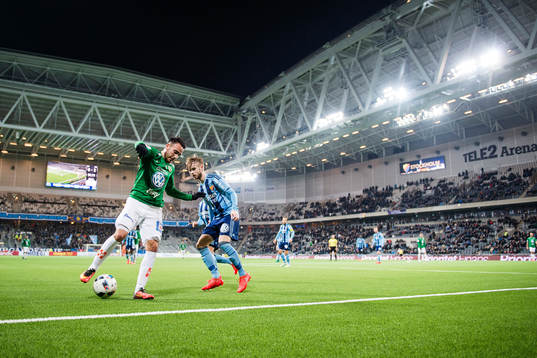 Jönköpings Dzenis Kozica och Djurgårdens Daniel Berntsen