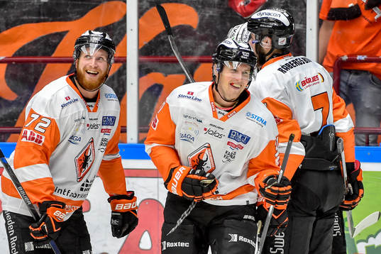 Karlskronas Joachim Rohdin, Marcus Paulsson  och Mattias