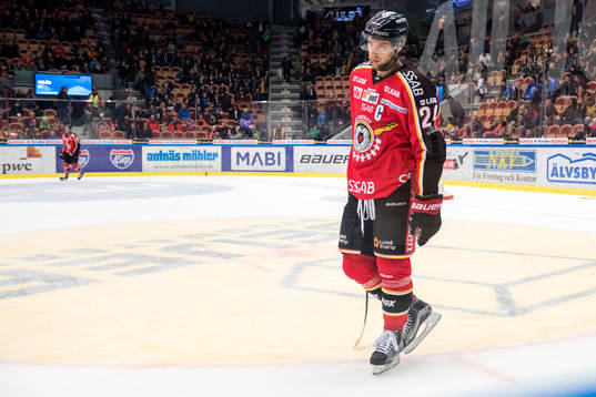 Luleås Johan Harju deppar