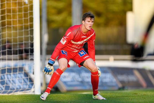 Ljungskiles målvakt August Strömberg