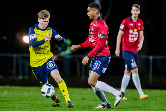 Ängelholms Edvin Nilsson och Örgrytes David Johansson 