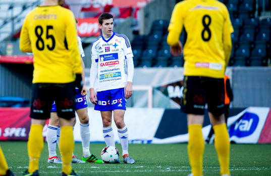 Luleås Anton Andersson i ett bra frisparksläge