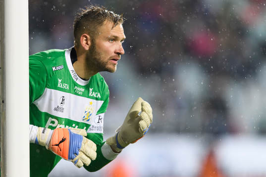 IFK Göteborgs målvakt John Alvbåge