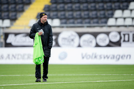 Häckens tränare Peter Gerhardsson