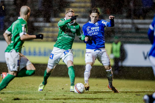 Ljungskiles Linus Tornblad och Trelleborgs Jacob Palander