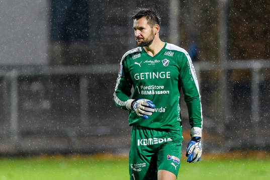 Halmstads målvakt Stojan Lukic