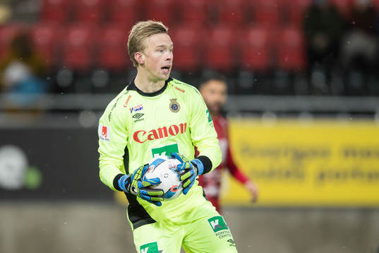Gefles målvakt Andreas Andersson