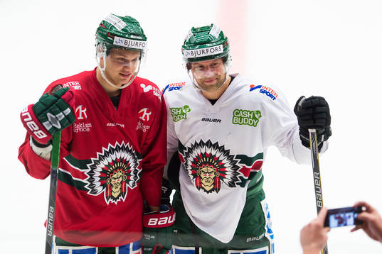 Jacob Larsson och Sean Bergenheim