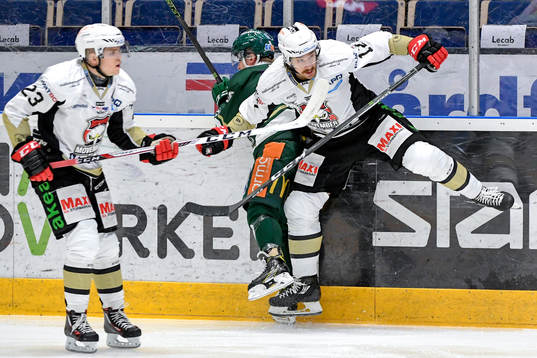 Malmö Redhawks Andreas Thuresson och Färjestads Marcus