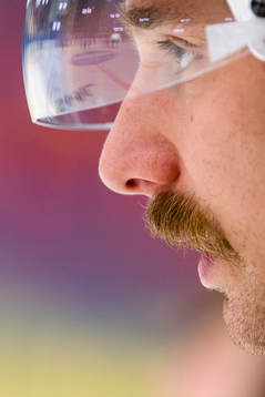 Malmö Redhawks Andreas Thuressons mustasch