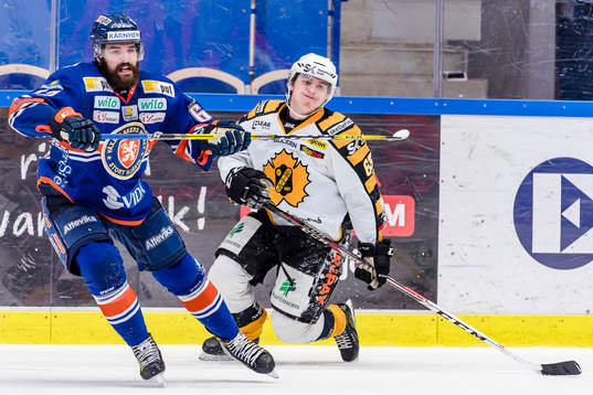 Växjös Linus Fröberg och Skellefteås Sebastian Aho