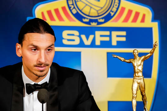Zlatan Ibrahimovic, vinnare av Guldbollen