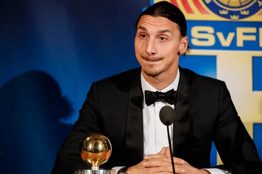 Zlatan Ibrahimovic, vinnare av Guldbollen
